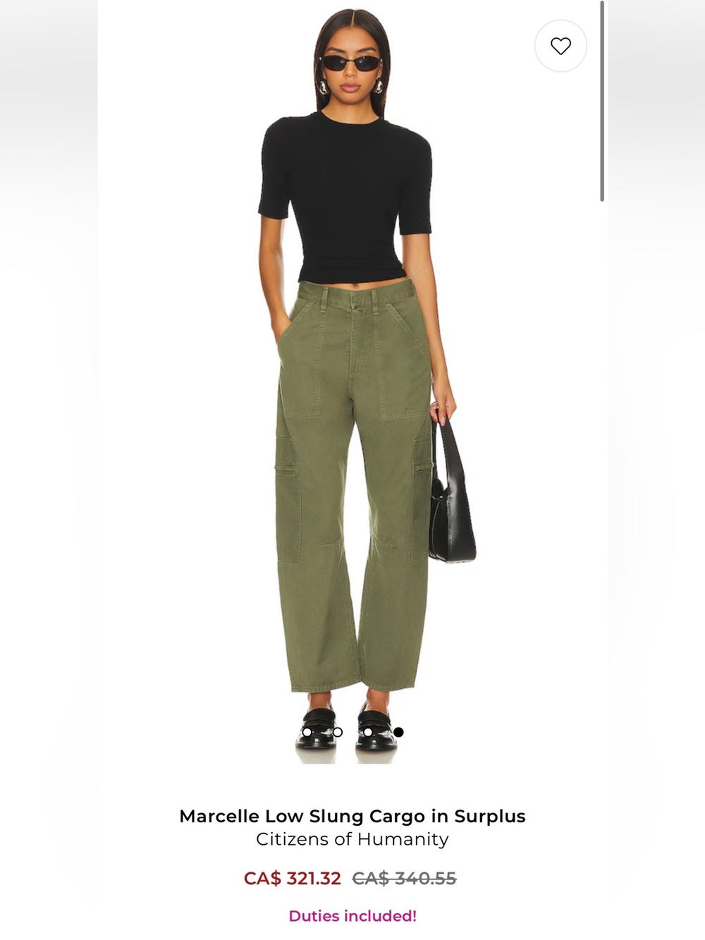 Citizens of Humanity Cargo Surplus Jeans